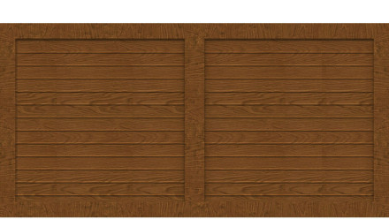 planeo Basic Typ W 180 x 90 cm Golden Oak