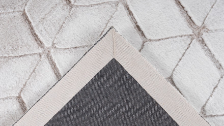 planeo Teppich - Vivica 125 Weiß / Taupe 