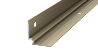 Prinz Treppenkanteninnenwinkel - 25 x 25 mm - Edelstahl matt
