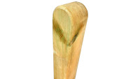 planeo TerraWood - METRO Holz-Pfosten Fichte Kopf gerundet 180 x 9 x 9 cm