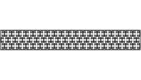 planeo Solid - Designeinsatz Clover Alu15 Anthrazit