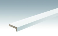 MEISTER Sockelleisten Winkelabdeckleisten Uni weiß glänzend DF 324 - 2380 x 60 x 22 mm (200028-2380-00324)