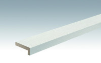 MEISTER Sockelleisten Winkelabdeckleisten Fineline weiß 4029 - 2380 x 60 x 22 mm