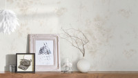 Vinyltapete grau Modern Klassisch Blumen & Natur Romantico 472