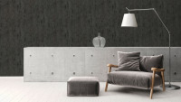 Vinyltapete schwarz Modern Uni Elements 515
