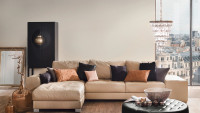 Vinyltapete Strukturtapete creme Modern Uni Scandinavian 2 482