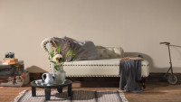 Vinyltapete rosa Modern Uni Château 5 935