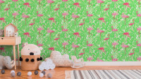 Vinyltapete rosa Modern Blumen & Natur Boys & Girls 6 802