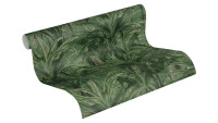 Vinyltapete Greenery A.S. Création Landhausstil Sträucher Grün 802 Floral