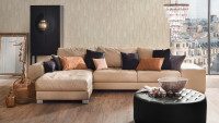 Vinyltapete beige Modern Landhaus Blumen & Natur Exotic Life 977