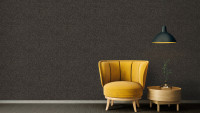 Vinyltapete Absolutely Chic Architects Paper Modern Unifarben Metallic Schwarz 702