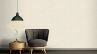 Vinyltapete Absolutely Chic Architects Paper Modern Unifarben Metallic Creme Weiß 703