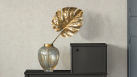 Vinyltapete Absolutely Chic Architects Paper Modern Unifarben Metallic Weiß Creme 743