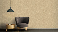 Vinyltapete Absolutely Chic Architects Paper Modern Unifarben Beige Braun Metallic 745