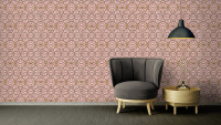 Vinyltapete grau Vintage Ornamente Bilder Versace 4 496