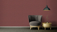 Vinyltapete rot Modern Streifen Ethnic Origin 732