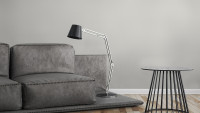 Vinyltapete creme Modern Uni Greenery 113