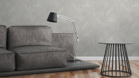 Vinyltapete grau Modern Blumen & Natur Bilder Sumatra 713