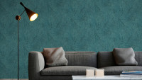 Vinyltapete blau Modern Blumen & Natur Bilder Sumatra 716