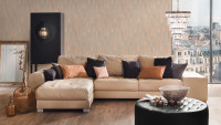 Vinyltapete orange Modern Blumen & Natur Bilder Sumatra 732