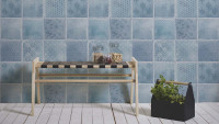Vinyltapete blau Modern Uni Neue Bude 2.0 Edition 2 882