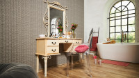 Vinyltapete New Walls Romantic Dream Livingwalls Braun Beige 934