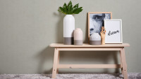 Vinyltapete Neue Bude 2.0 Edition 2 Unifarben A.S. Création Unifarben Grau Beige 169