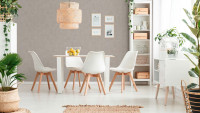 Vinyltapete braun Modern Klassisch Uni New Walls 181