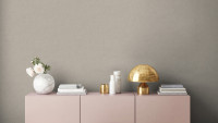 Vinyltapete New Walls Uni Livingwalls Grau Beige 308