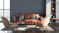 Vinyltapete blau Modern Bilder Blumen & Natur Daniel Hechter 6 283