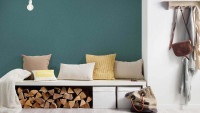 Vinyltapete grün Modern Uni New Elegance 562