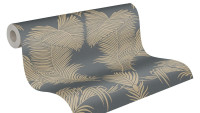Vinyltapete Trendwall 2 Blumen & Natur Vintage Gold 593