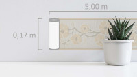Vliestapete Only Borders 11 Blumen & Natur Vintage Beige 317