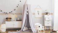 Papier (selbstklebend)tapete beige Modern Kinder Bilder Blumen & Natur Lovely Kids 728
