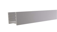 planeo TerraWood - DESIGNO Aluminum-Wandprofil 20 x 20 x 2000 mm anthrazit