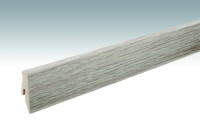 MEISTER Sockelleisten Fußleisten Eiche cappuccino 6263 - 2380 x 60 x 20 mm