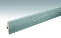 MEISTER Sockelleisten Fußleisten Eiche grau 6442 - 2380 x 60 x 20 mm
