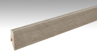 MEISTER Sockelleisten Fußleisten Grey Oak 6671 | - 2380 x 60 x 20 mm (200005-2380-06671)