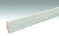 MEISTER Sockelleisten Fußleisten Modern Herringbone 6683 | - 2380 x 60 x 20 mm
