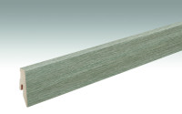 MEISTER Sockelleisten Fußleisten Wildeiche grau 6977 - 2380 x 60 x 20 mm