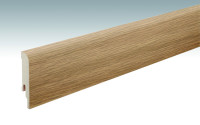MEISTER Sockelleisten Fußleisten Eiche 6064 - 2380 x 80 x 16 mm