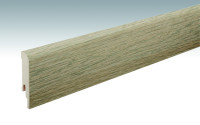 MEISTER Sockelleisten Fußleisten Eiche mittel 6131 - 2380 x 80 x 16 mm (200006-2380-06131)