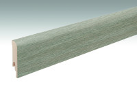 MEISTER Sockelleisten Fußleisten Wildeiche grau 6977 - 2380 x 80 x 16 mm