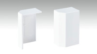Endkappe selbstklebend für Fußleiste F100201M Modern Weiß 18 x 50 mm - 2St.