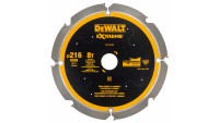 DeWalt Diamant Kreissägeblatt PCD 216mm 8 Zähne - 30mm Aufnahme