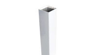 planeo Basic - Pfosten zum Aufdübeln weiß 195 cm