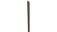 planeo Solid - Pfostenabdeckleiste Terra 100cm
