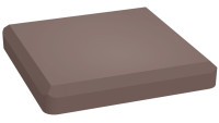 planeo Solid - Pfostenkappe Terra