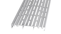 planeo Terrassen Lüftungsgitter - Ventilationsprofil 1200x150x20mm