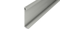 Prinz Aluminium-Sockelleiste / Fußleiste für Designbeläge 270 cm